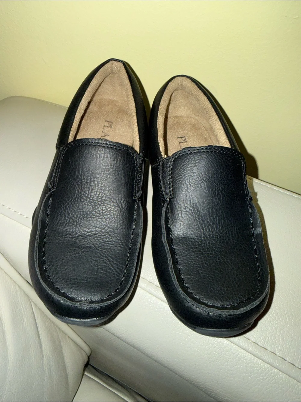 The Children's Place Black Slip-On Toddler Boy Loafers